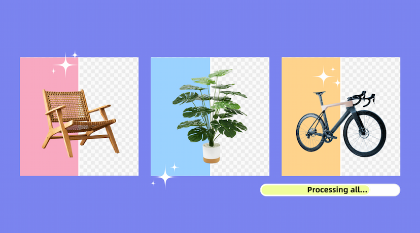一键批量抠图提取商品图片，告别杂乱背景